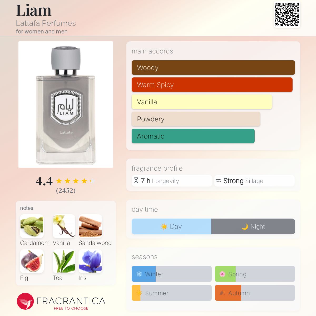Lattafa Liam Travel Spray