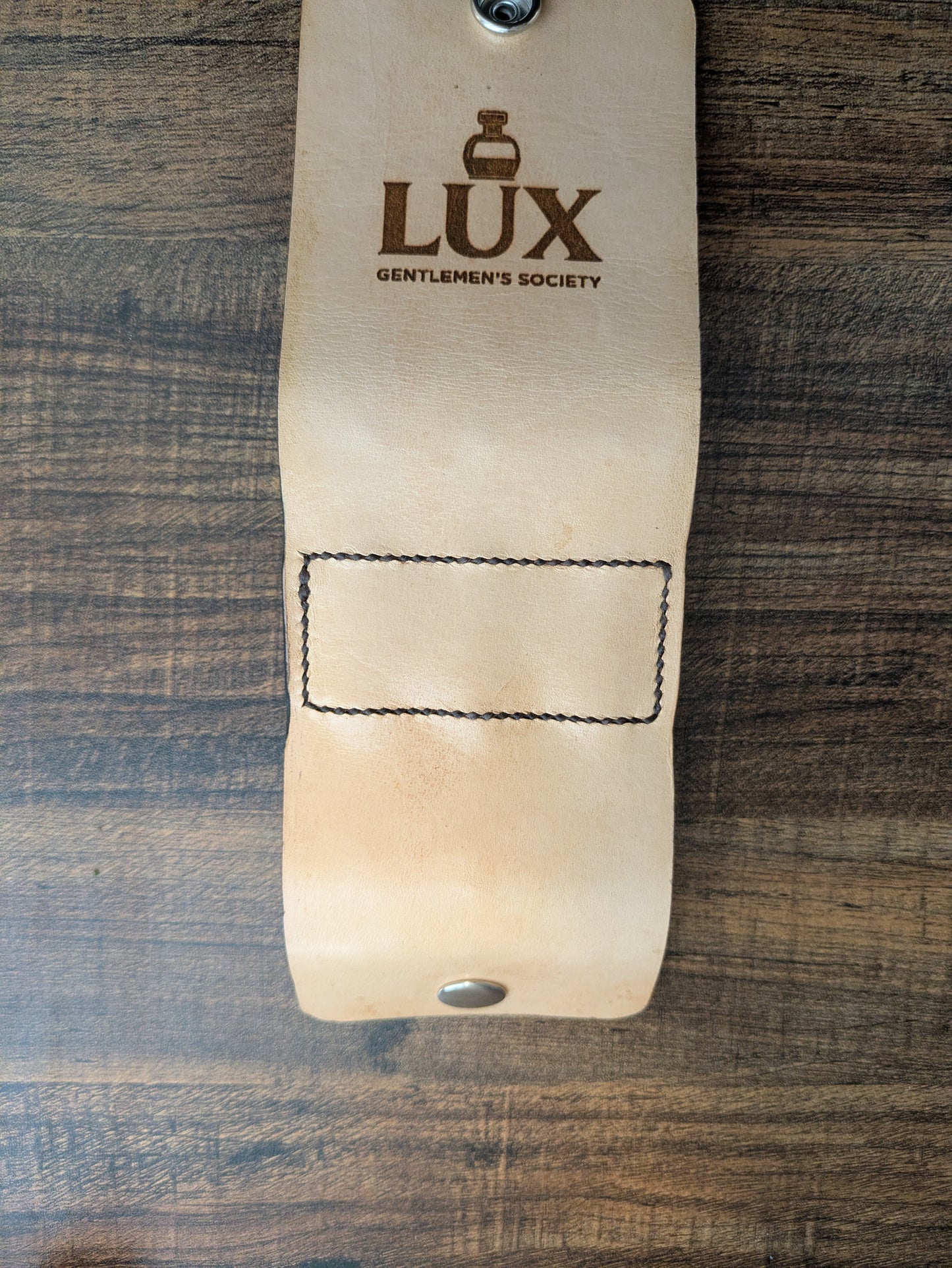 Compact Leather Travel Case 3 Slot