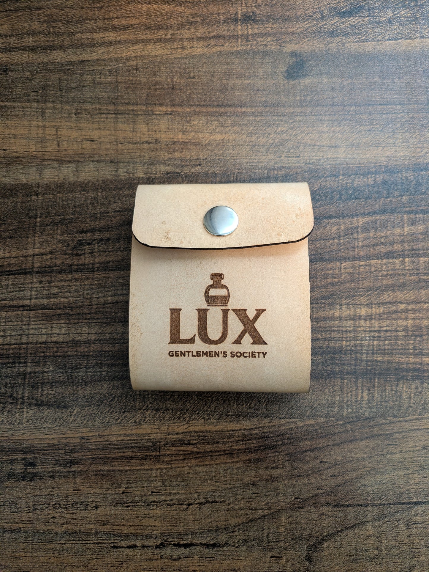 Compact Leather Travel Case 3 Slot