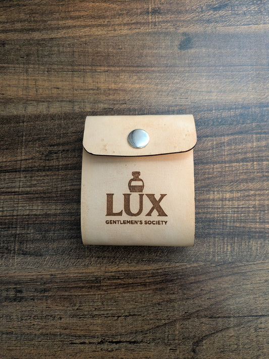 Compact Leather Travel Case 3 Slot
