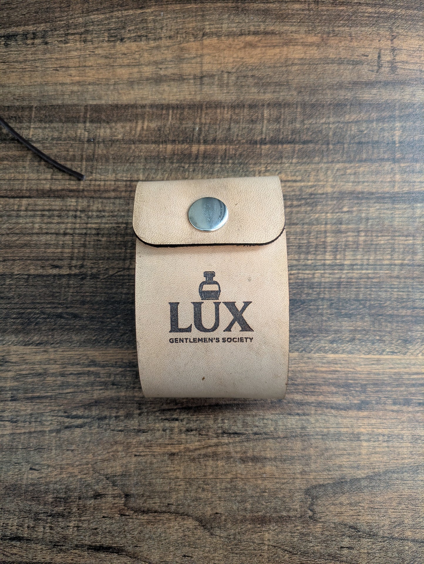 Compact Leather Travel Case 2 Slot