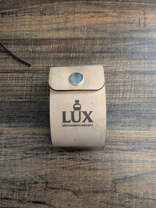 Compact Leather Travel Case 2 Slot