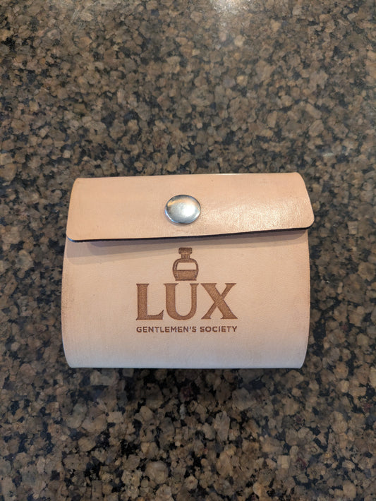Compact Leather Travel Case 4 Slot