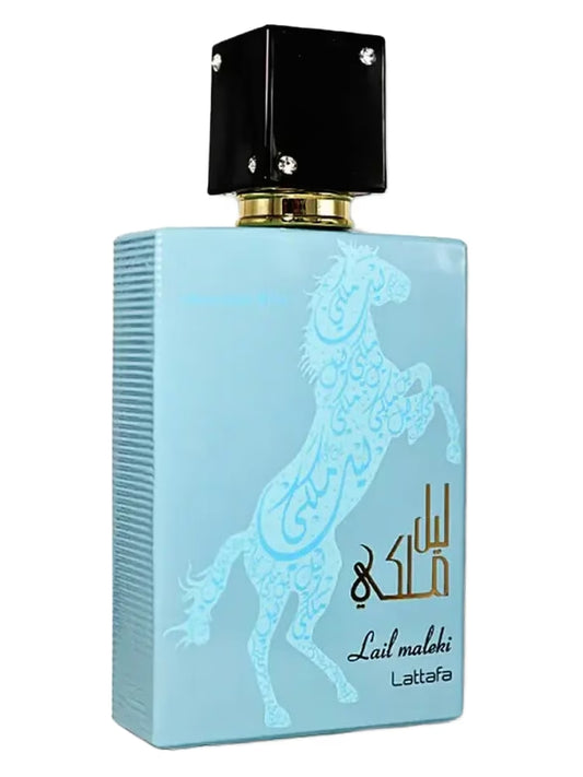 Lattafa Lail Maleki Moroccan Blue Travel Spray