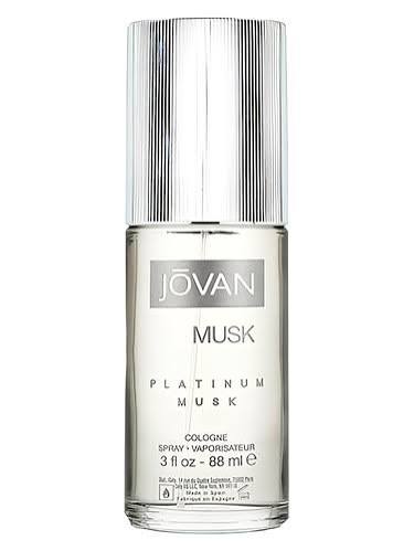 Jovan Platinum Musk for Men Travel Spray