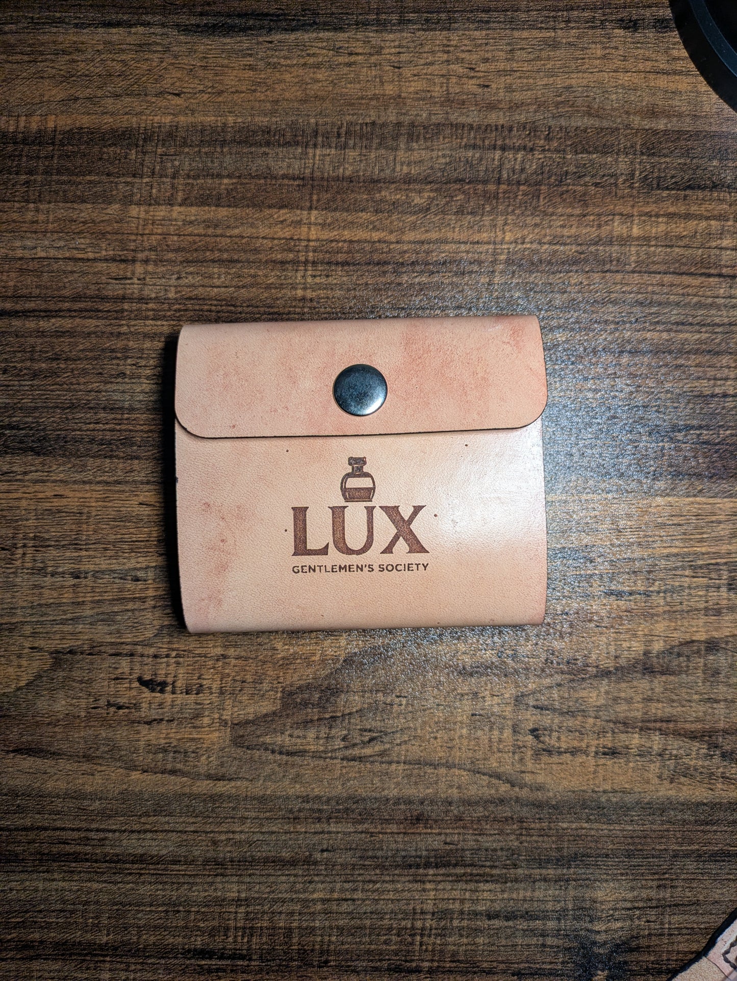 Compact Leather Travel Case 5 Slot