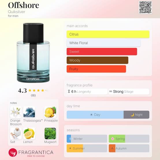 Quicksilver Offshore EDP Travel Spray