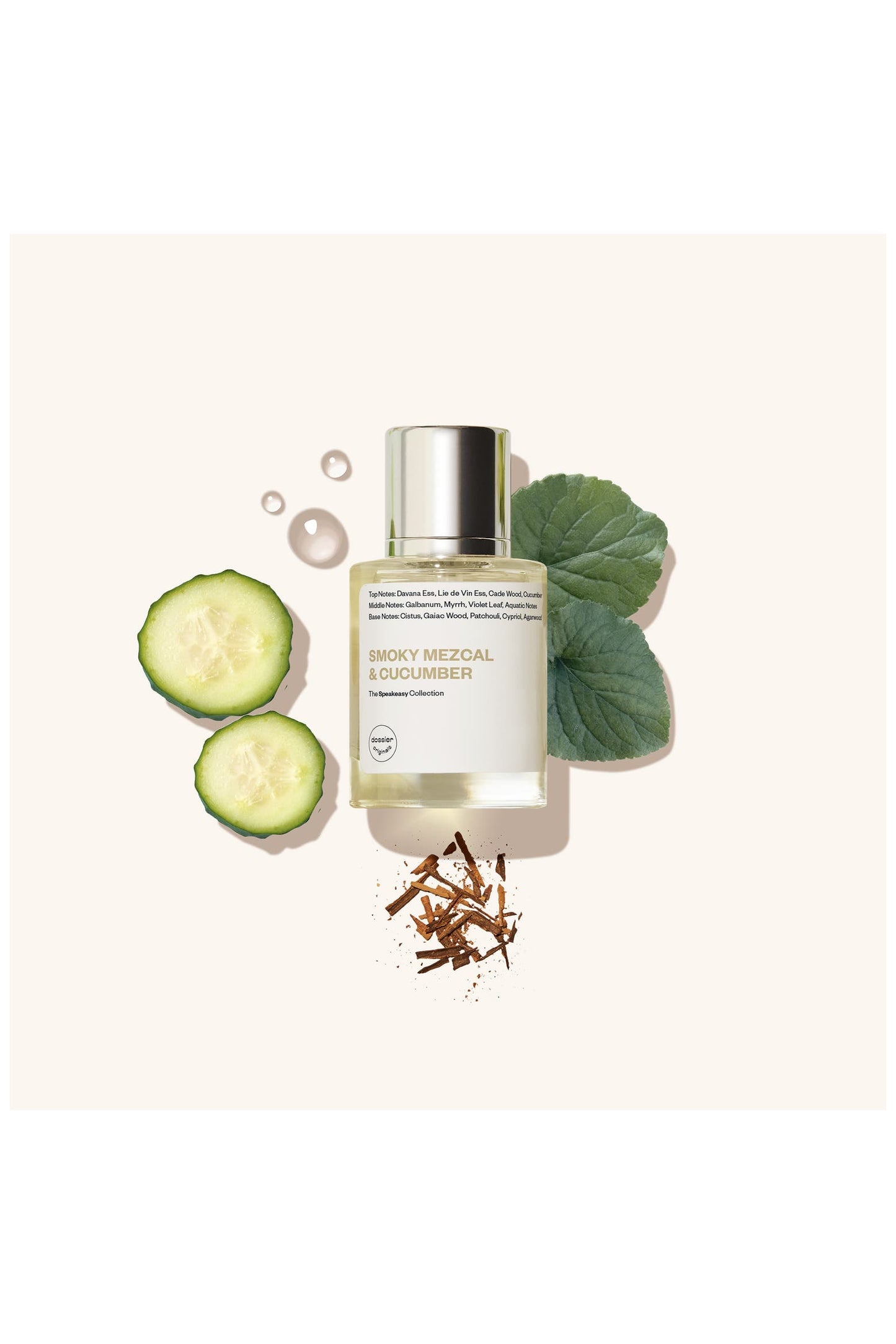 Dossier Smoky Mezcal & Cucumber Eau de Parfum Travel Spray