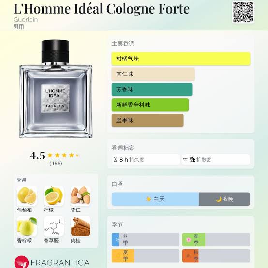 Guerlain L'Homme Ideal Cologne Forte Travel Spray