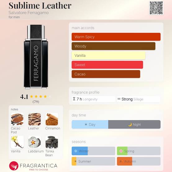 Salvatore Ferragamo Sublime Leather Travel Spray