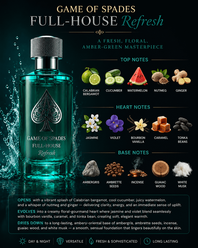 Jo Milano Game of Spades Full House Refresh Travel Spray