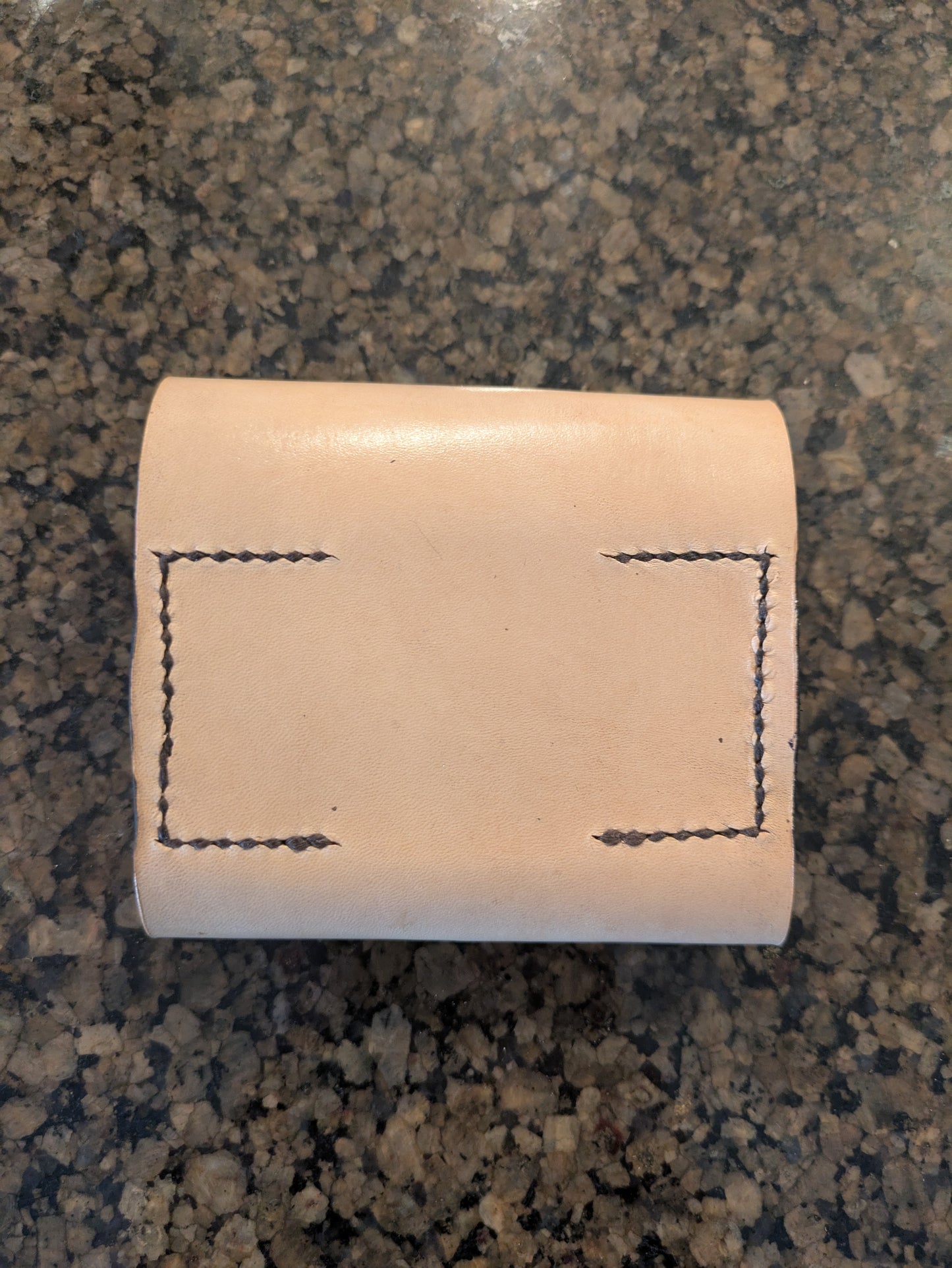 Compact Leather Travel Case 4 Slot